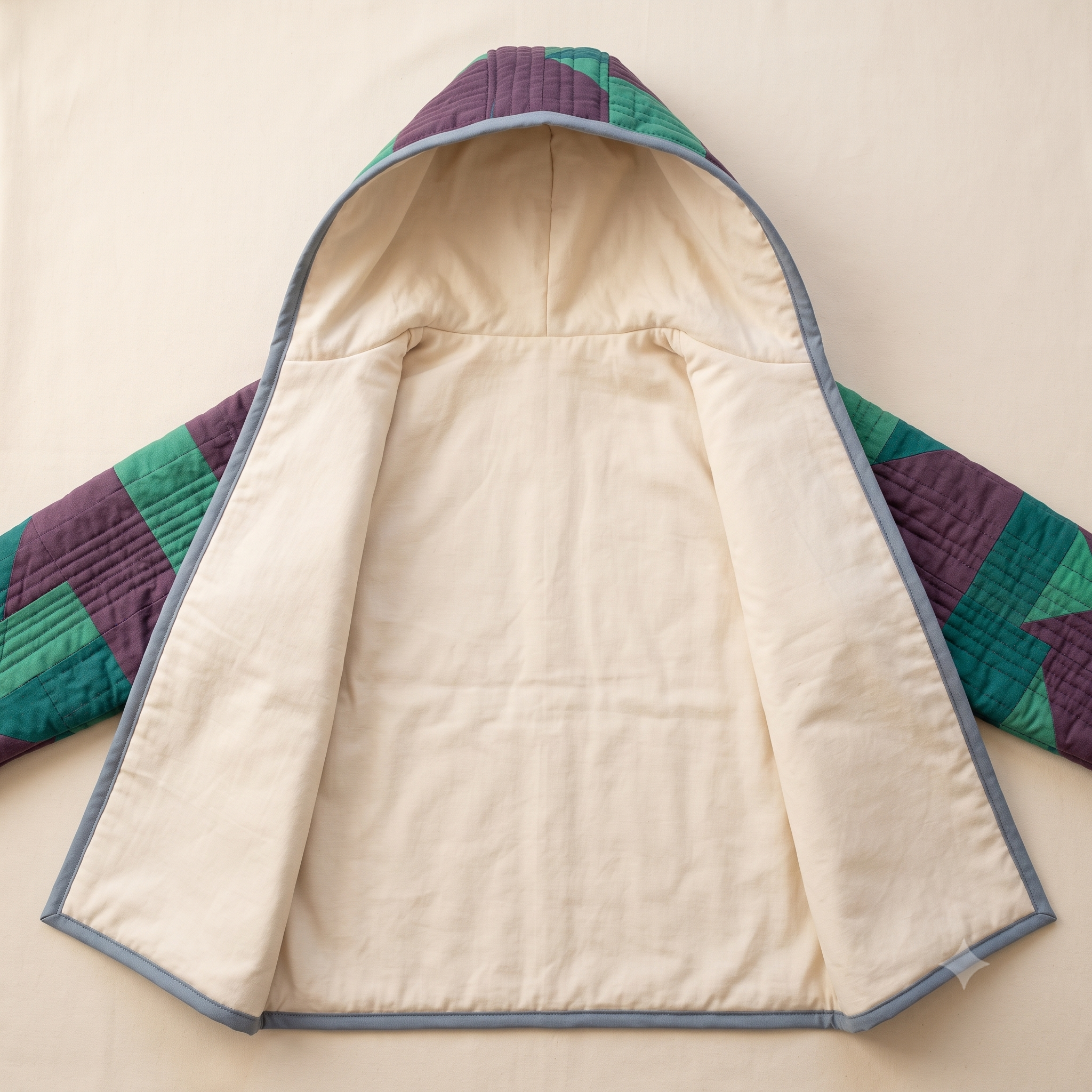 Hooded Quilt Coat Sewing Pattern | Quilted Jacket PDF | Sizes XXS-4XL | A0, A4 & US Letter