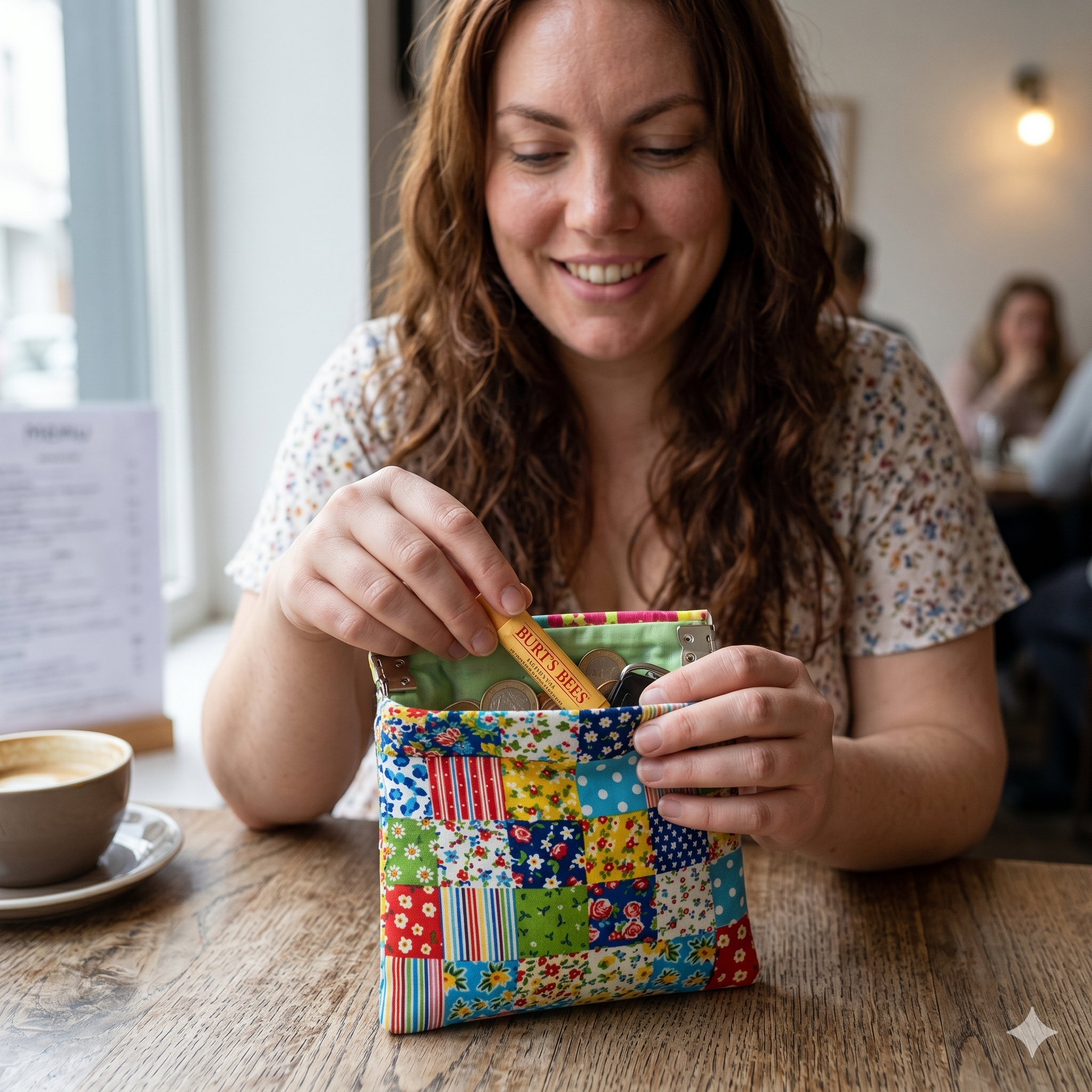 Flex Frame Pouch Sewing Pattern PDF – 4 Sizes, Easy Snap Pouch, Coin Purse, Glasses Case