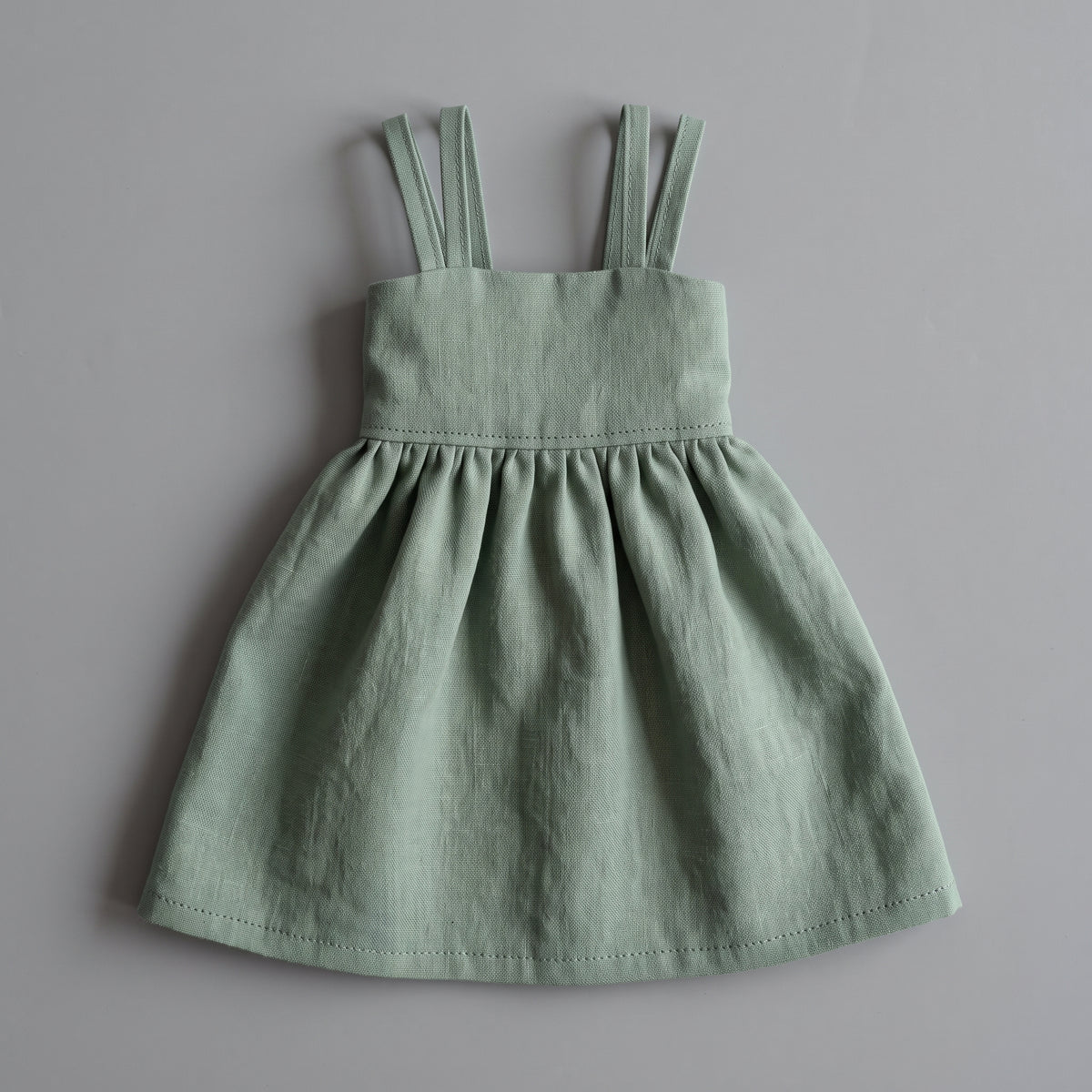 Girl and Doll Matching Dress Sewing Pattern PDF | Tie Strap Sundress, 2-8 Years + 18 inch Doll | Beginner