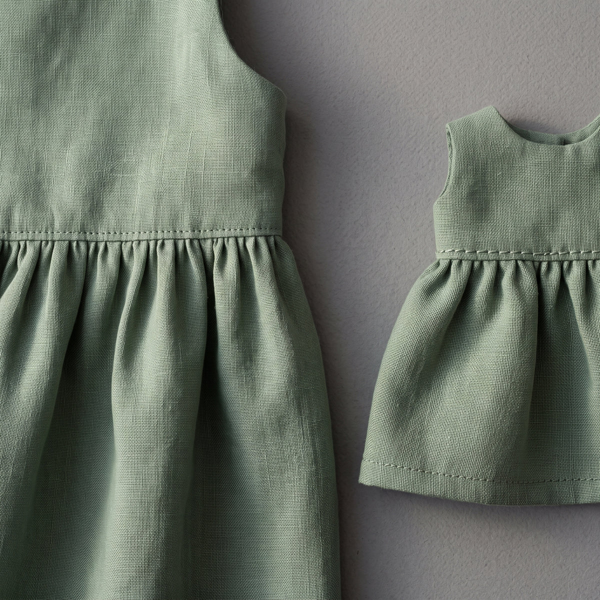 Girl and Doll Matching Dress Sewing Pattern PDF | Tie Strap Sundress, 2-8 Years + 18 inch Doll | Beginner