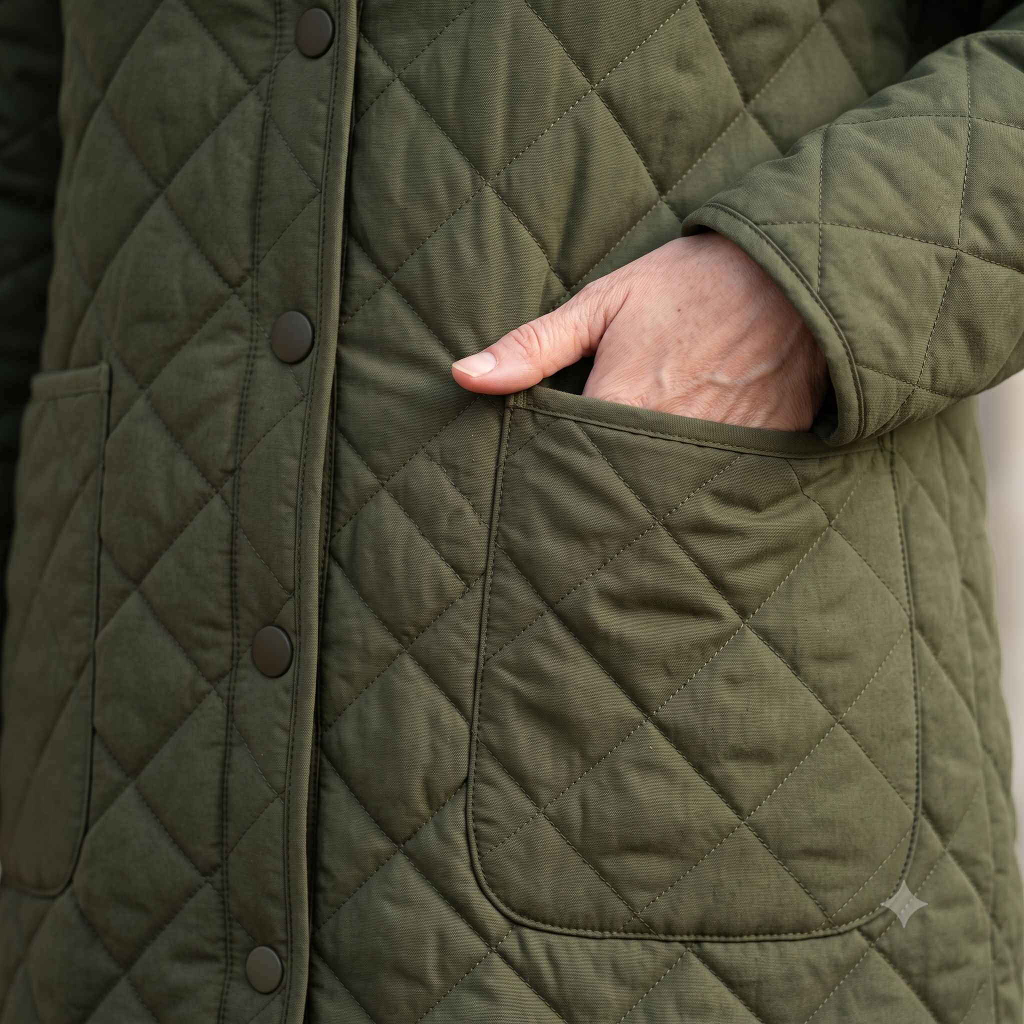 Quilted Coat Sewing Pattern PDF | Long Oversized Coat with Patch Pockets | 2 Versions, XS to 4XL | Instant Download