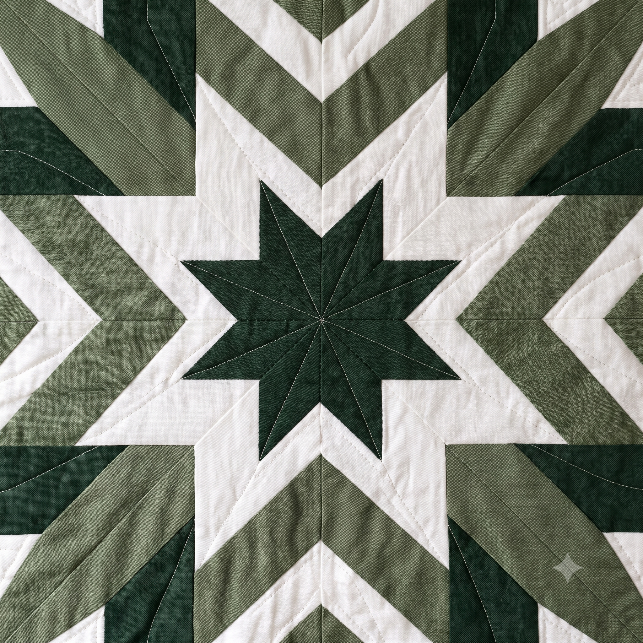 Geometric Star Quilt Pattern — PDF Quilt Pattern