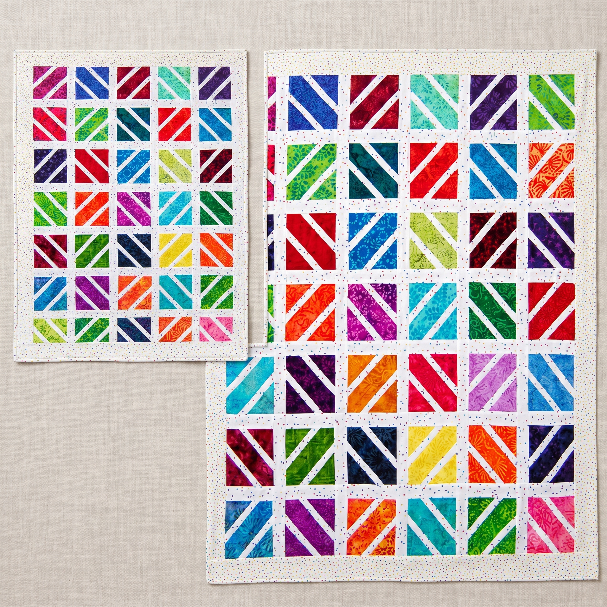 Quilt Pattern PDF, Modern Precut Quilt Pattern, Charm Pack Layer Cake Quilt, Baby and Lap Quilt Instant Download