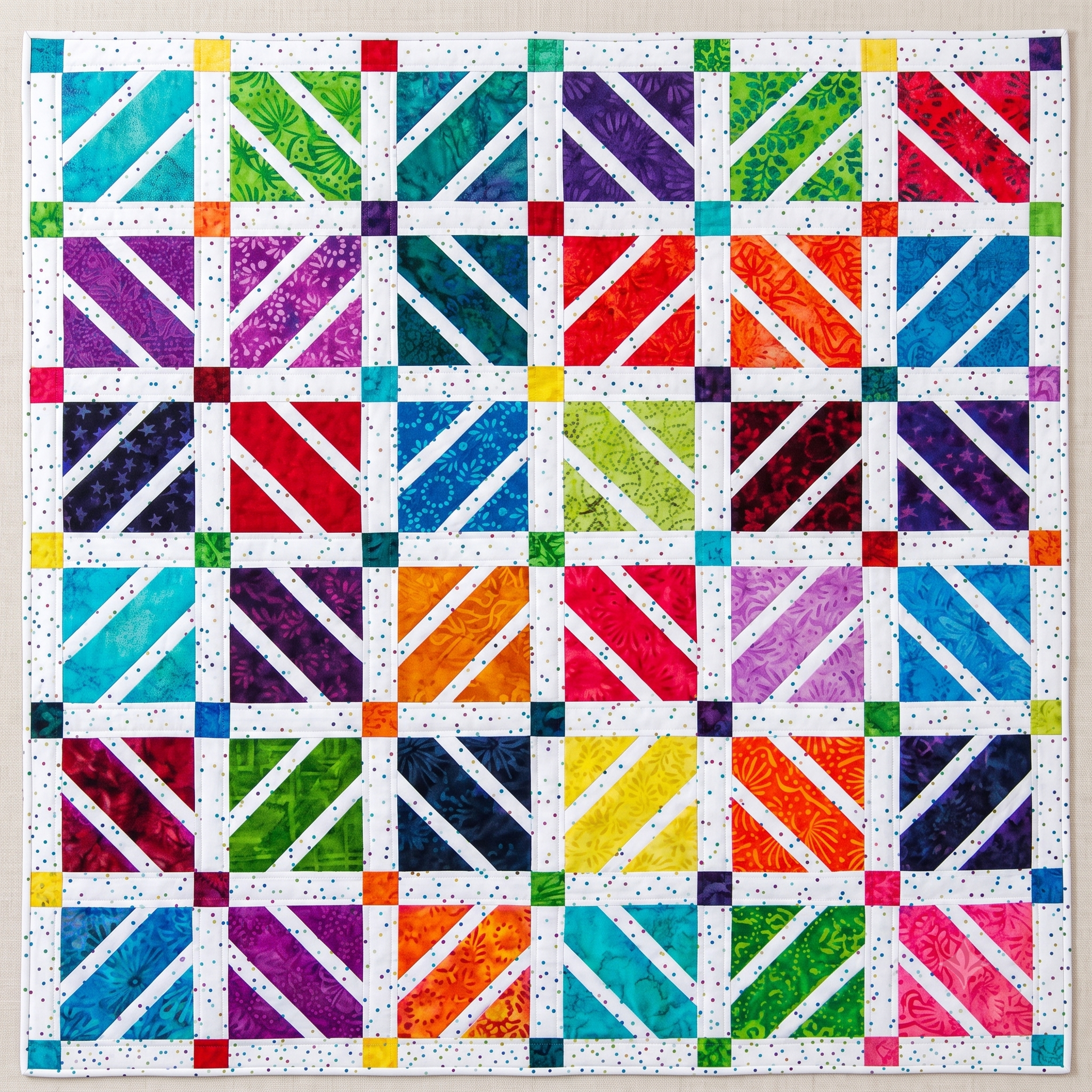 Quilt Pattern PDF, Modern Precut Quilt Pattern, Charm Pack Layer Cake Quilt, Baby and Lap Quilt Instant Download
