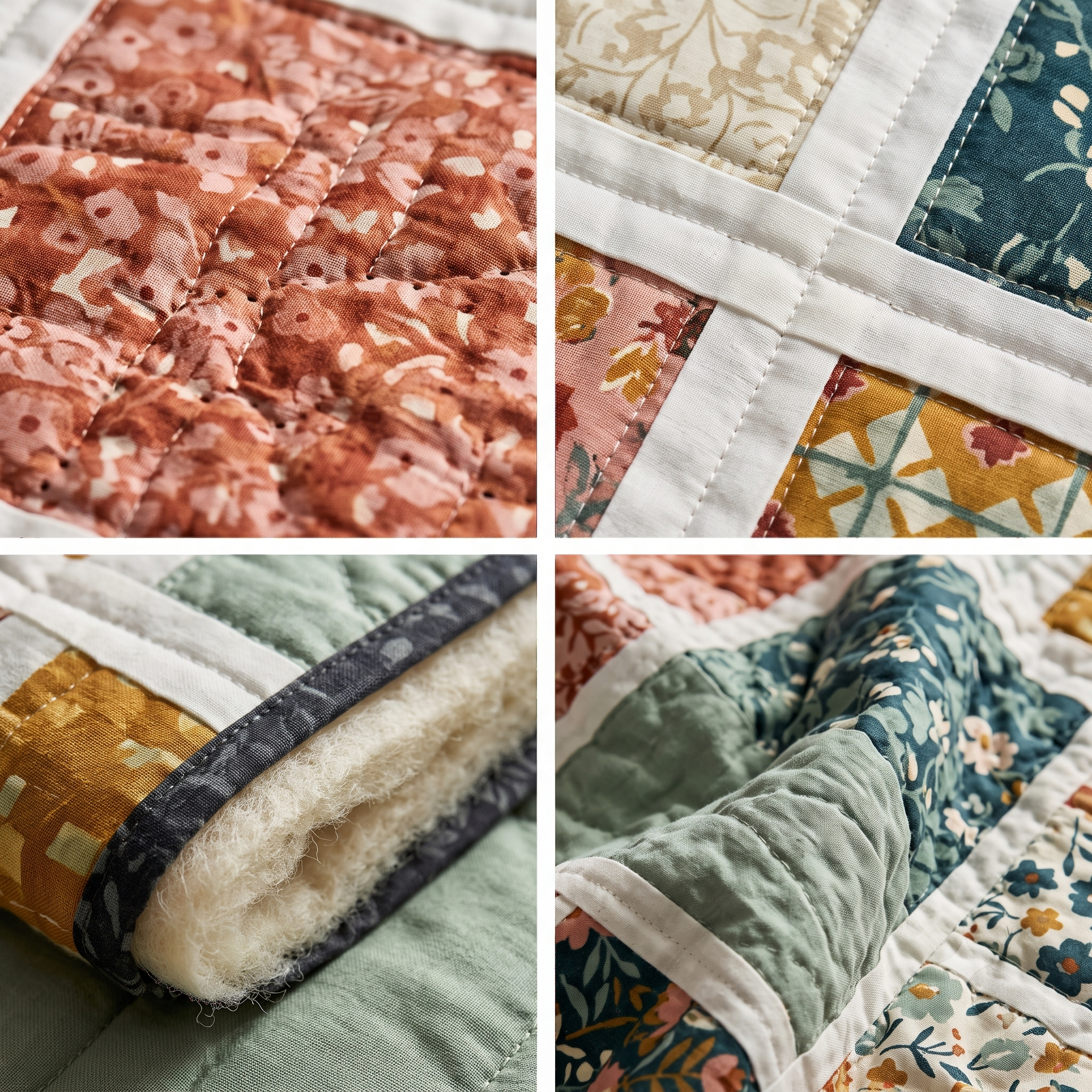 Quilt Pattern PDF | Fat Quarter Friendly Framed Squares Quilt | Crib and Throw Sizes | Easy Modern Quilt | Instant Download