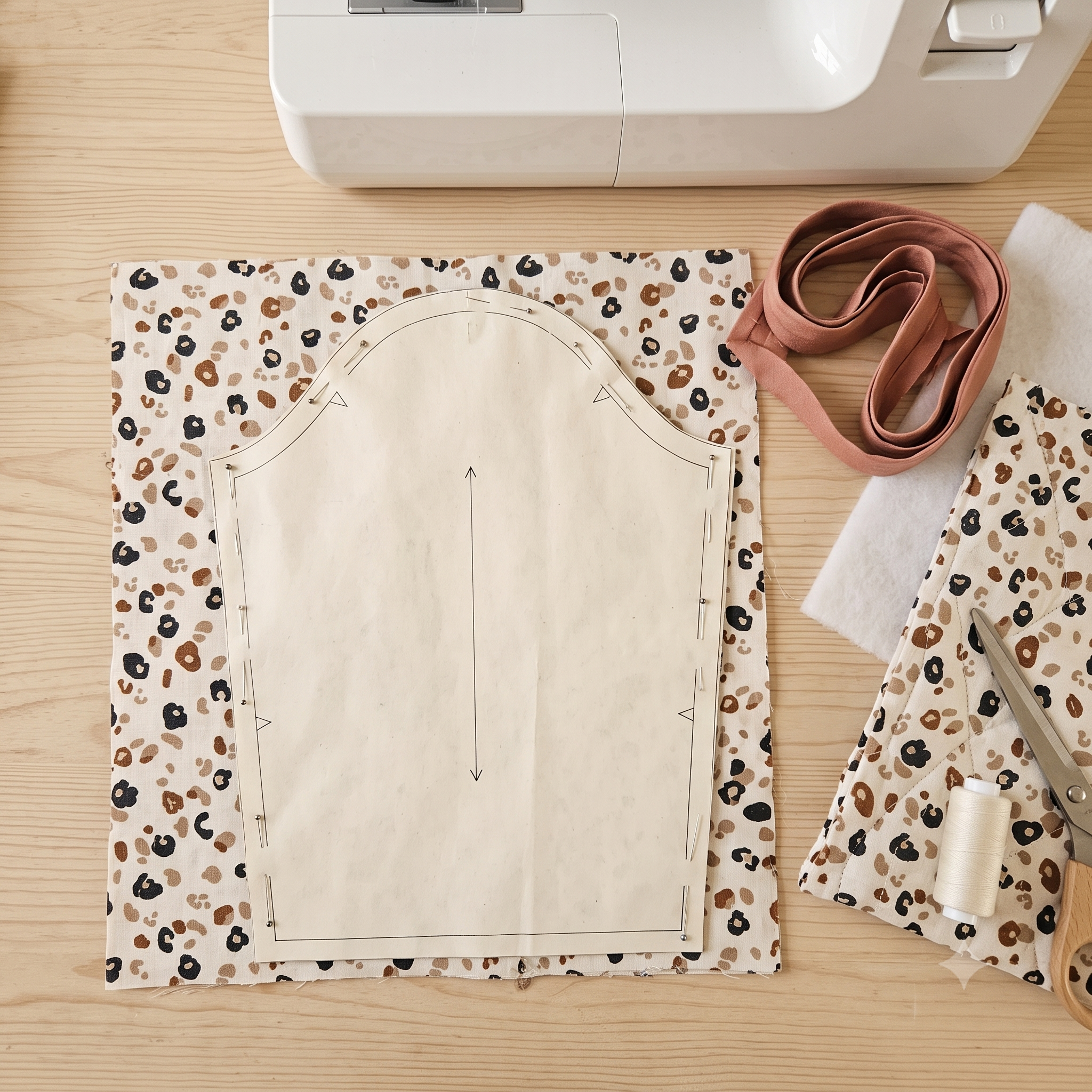 Quilted Book Sleeve Sewing Pattern PDF | Tablet and Laptop Sleeve in 2 Sizes | Tie Closure Padded Case | A4 US Letter | Instant Download