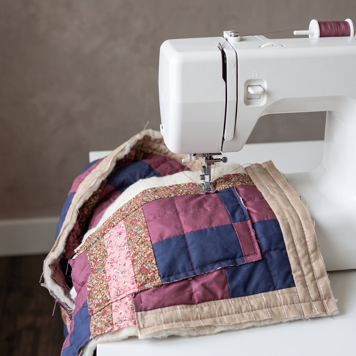 Quilted Patchwork Jacket Sewing Pattern PDF – Make It from a Vintage Quilt or Pieced Squares, XS–XL