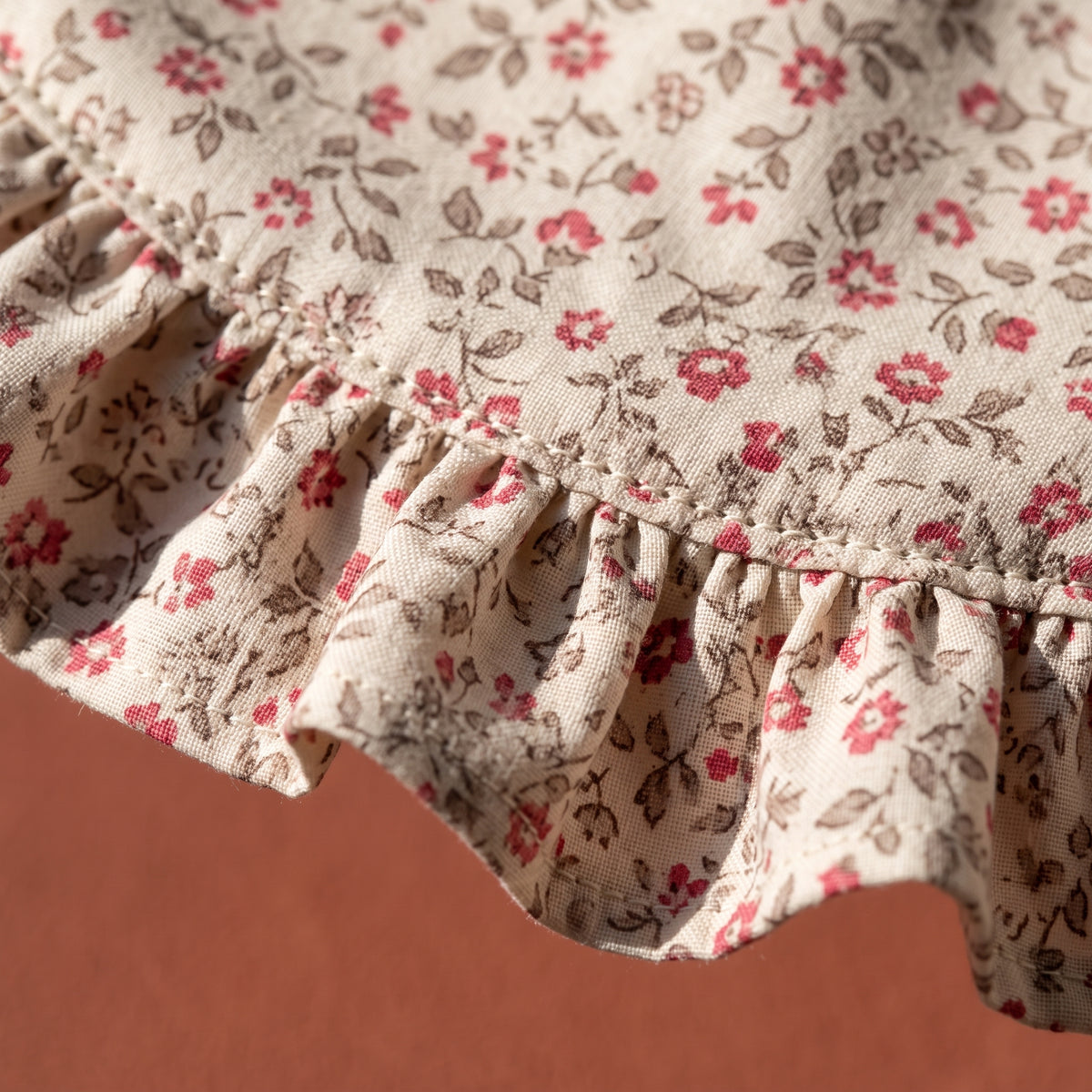Ruffle Baby Bib PDF Sewing Pattern | Scalloped Drool / Dribble Bib, 10 in | A0, A4 & US Letter