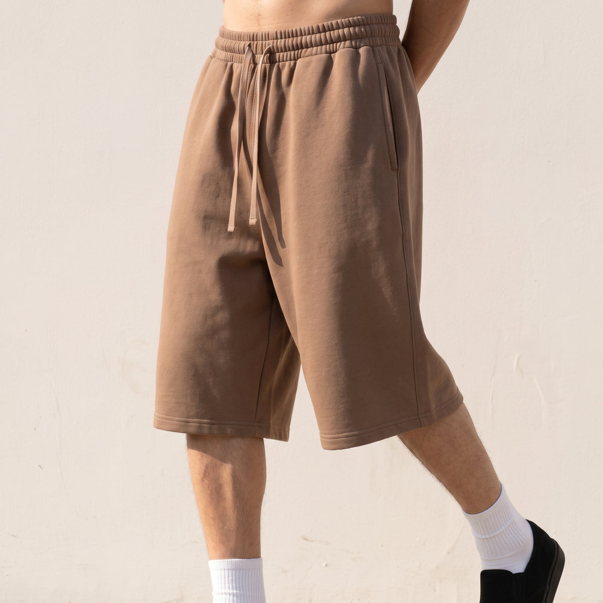 Baggy Sweat Shorts Sewing Pattern PDF | Unisex Oversized Jogger Shorts with Pockets | Sizes 2XS-2XL | A0 & A4 Instant Download