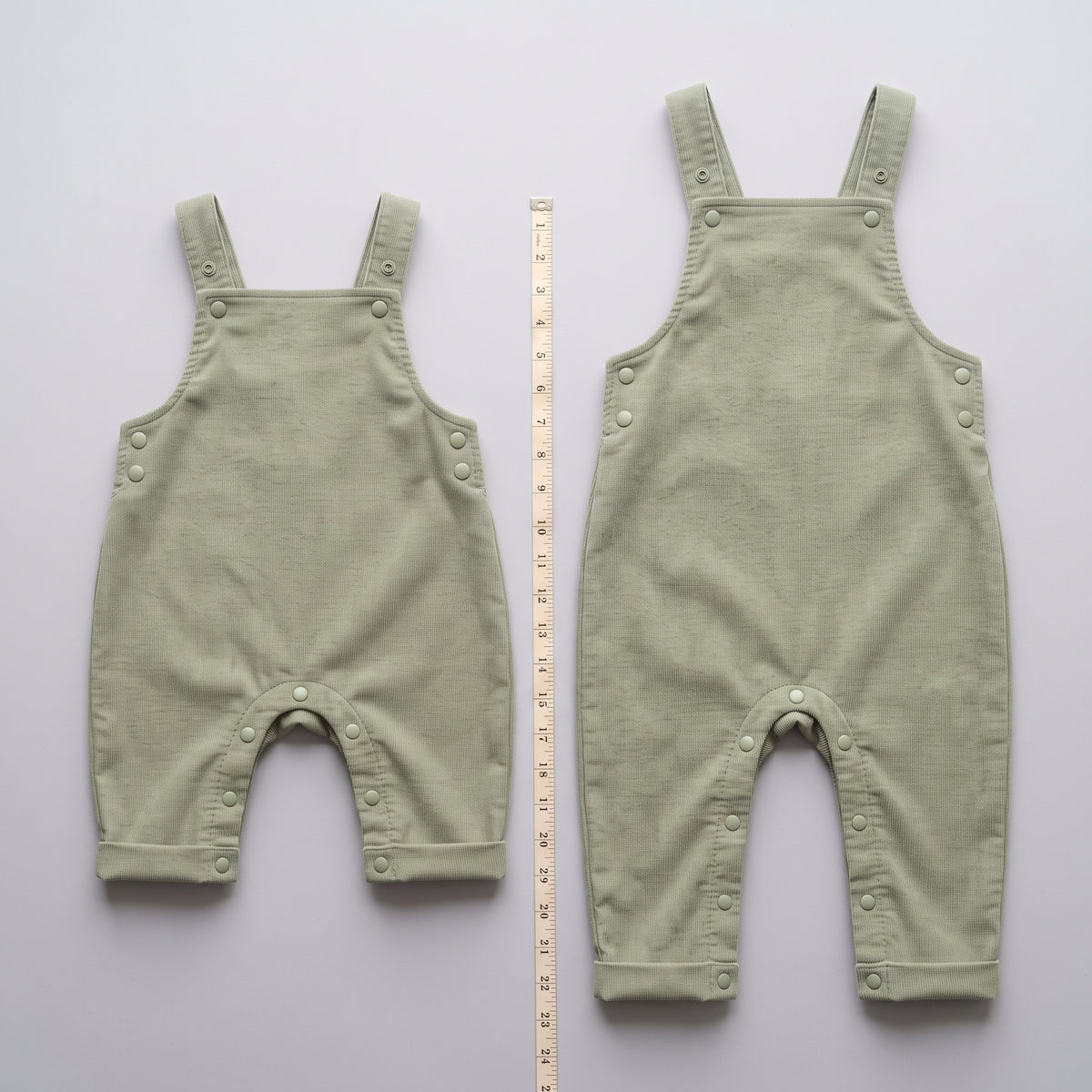 Baby Dungarees Sewing Pattern PDF, Snap Inseam Overalls, 0-3M to 3T, Beginner Baby Gift Pattern, Instant Download