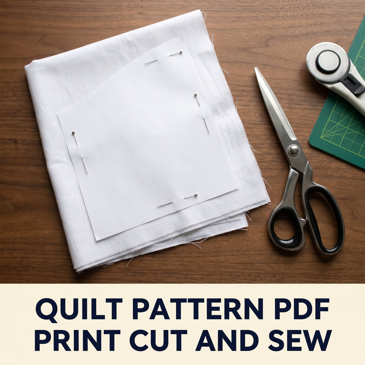 Star and Chain Quilt Pattern – Batik Sawtooth Stars on White, Throw Quilt PDF, Instant Download
