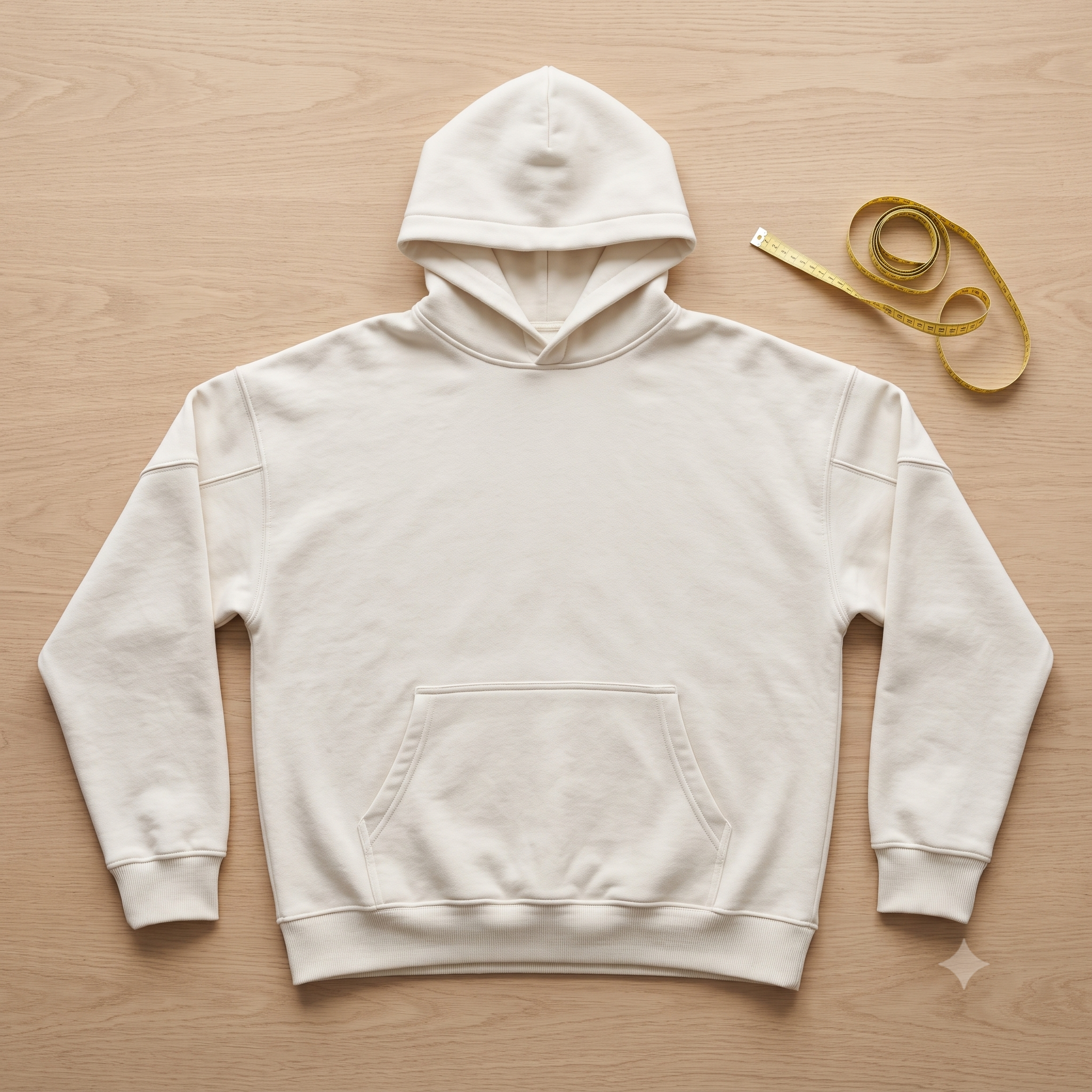 Oversized Hoodie Sewing Pattern PDF, Unisex Drop Shoulder Hoodie with Kangaroo Pocket, Sizes S to XXL, Beginner Friendly, Instant Download