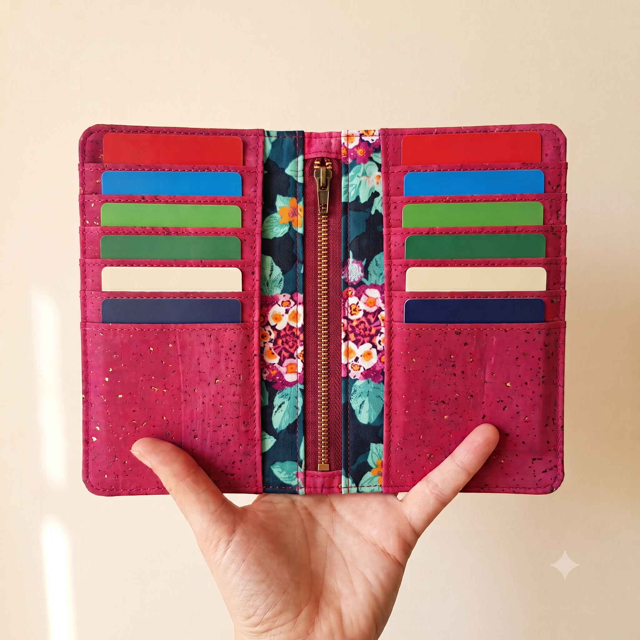 Wallet Sewing Pattern PDF, Twist Lock Clutch Wallet with Card Slots and Zipper Pockets, Advanced Beginner Bag Pattern, Instant Download
