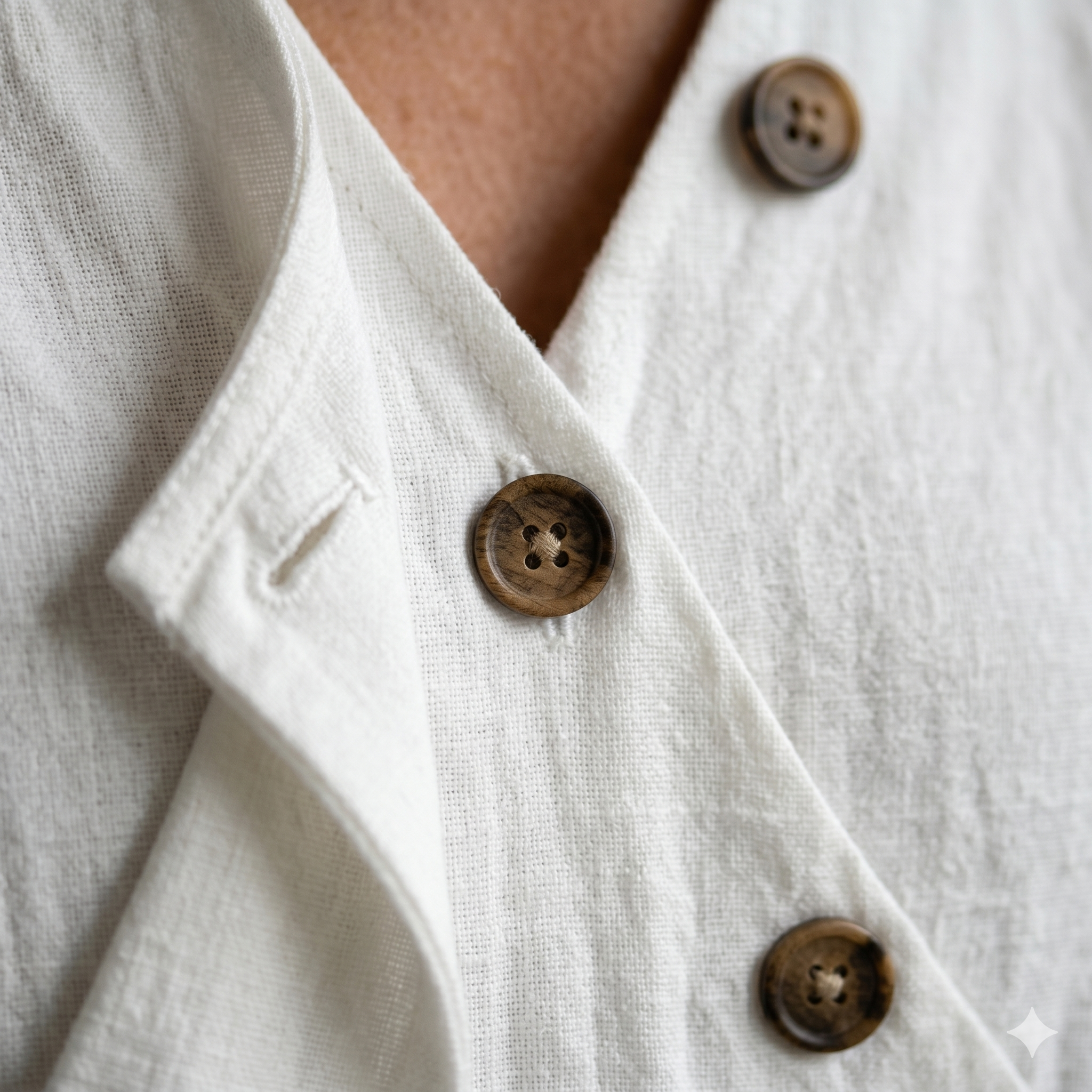 Wrap V-Neck Blouse Sewing Pattern PDF | Linen Cotton Top Pattern, Diagonal Button Crossover Shirt, 3/4 Sleeve, Sizes S-3XL, Instant Download