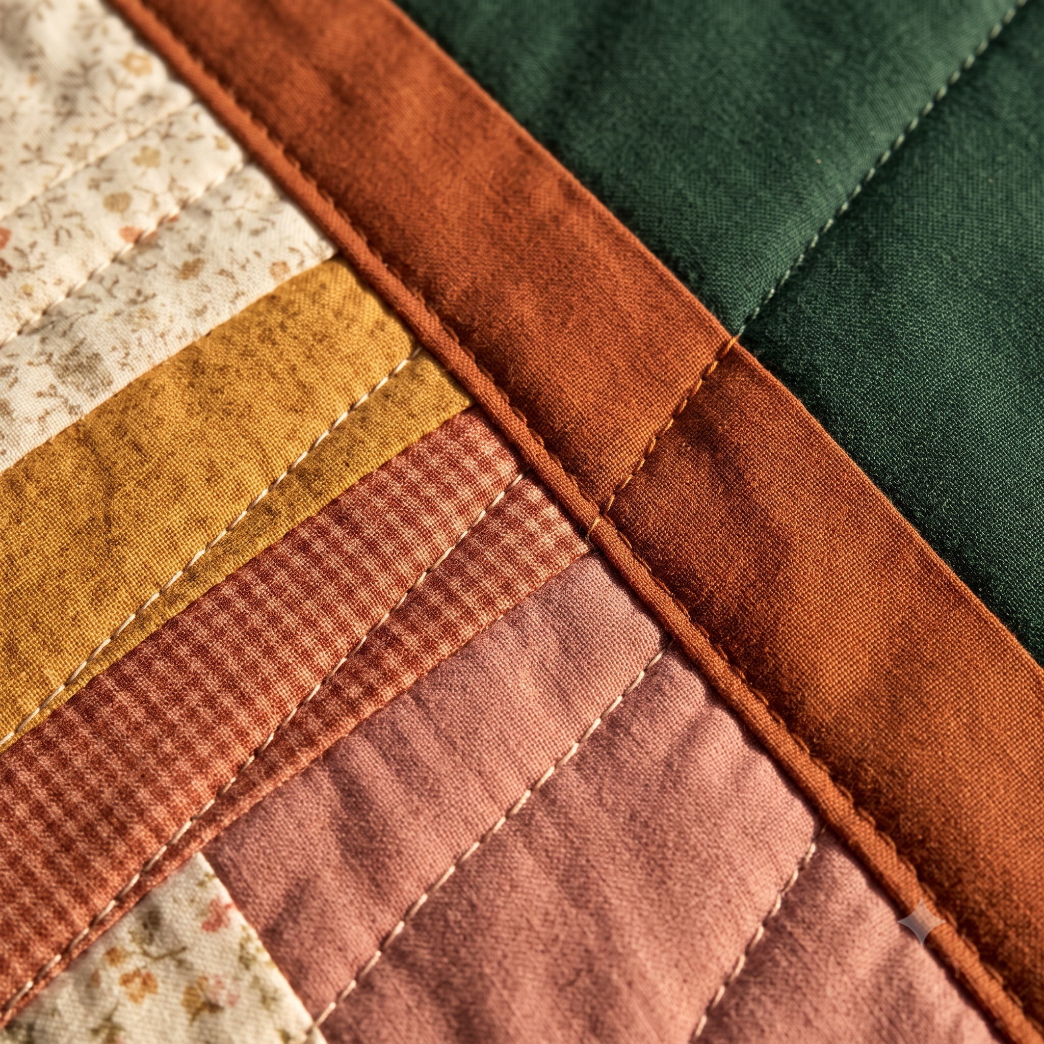 Diagonal Strip Quilt Pattern PDF | Modern X Quilt | 4 Sizes from Baby to Queen | Instant Download