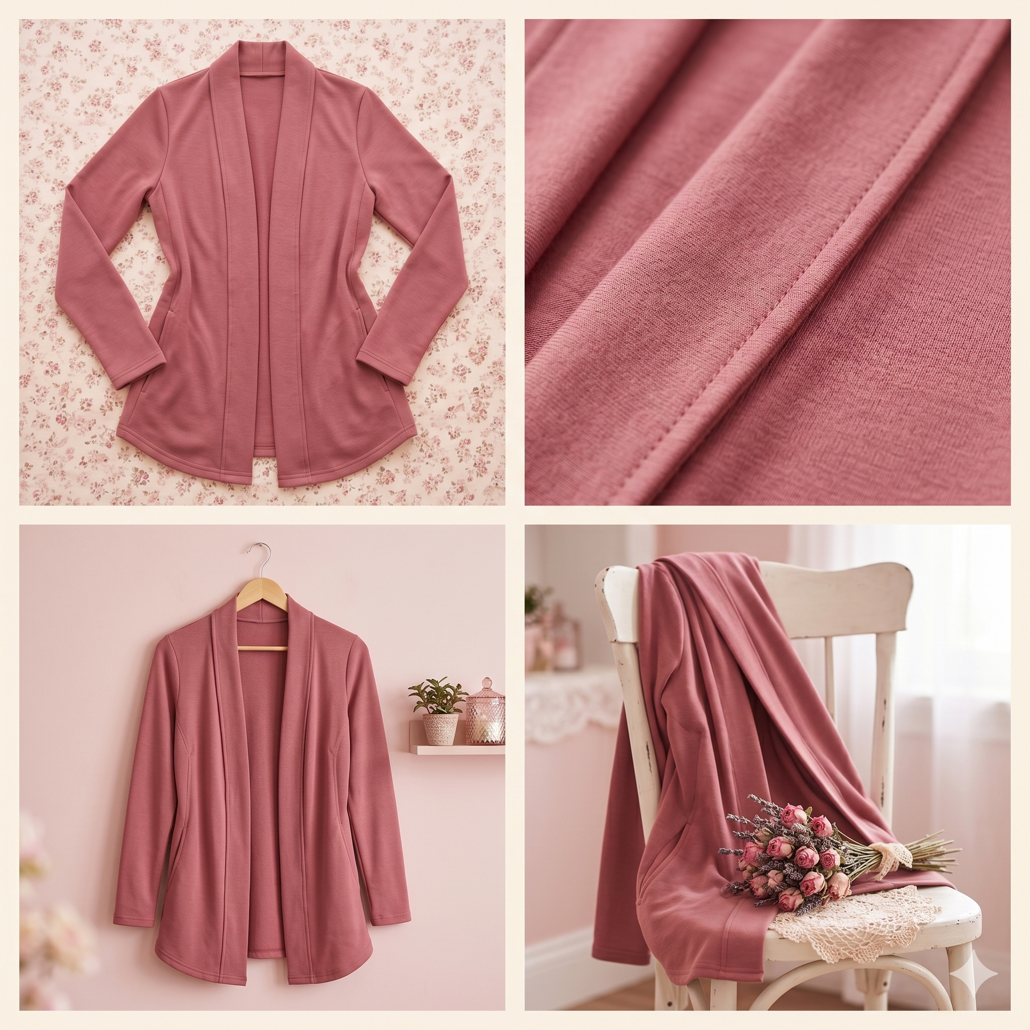 Cardigan Sewing Pattern: Beginner-Friendly PDF (Sizes XS-4XL)