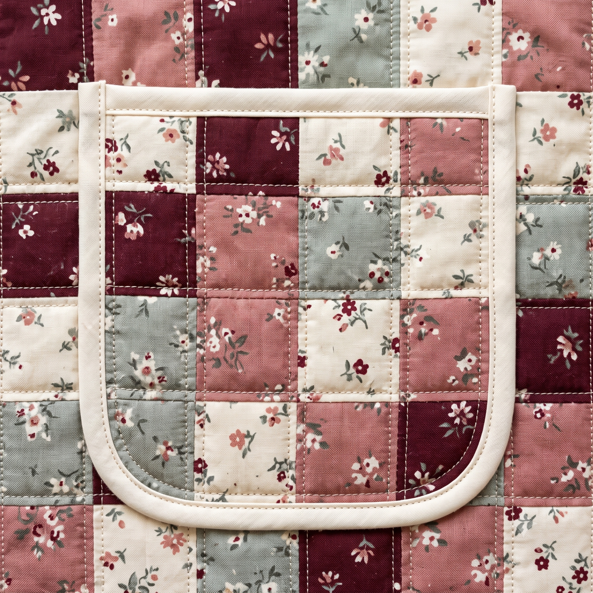 Patchwork Quilt Jacket Sewing Pattern PDF | Scrap Busting Quilt Coat | Stand Collar, Patch Pockets